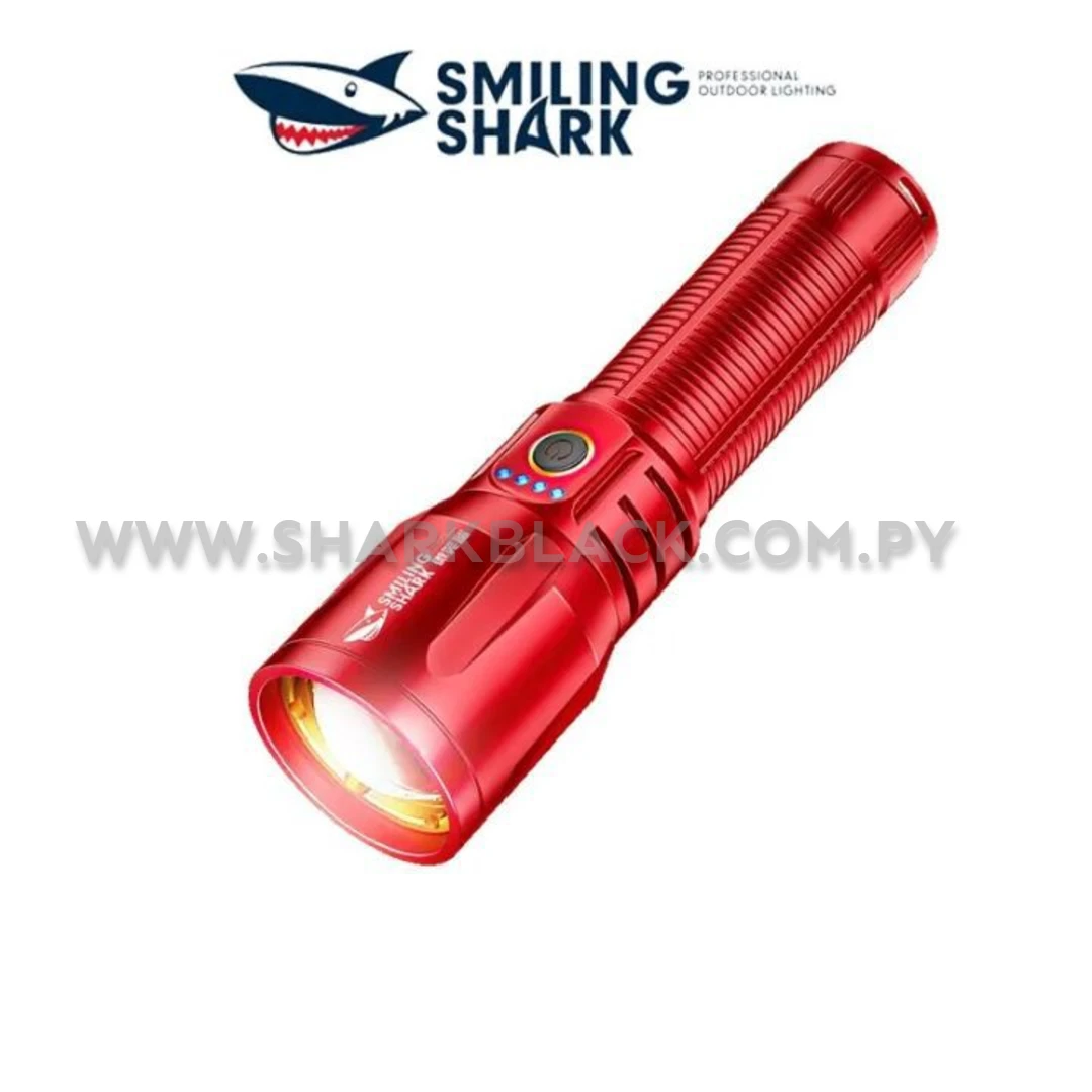 Linterna Shark M80 USB 9.000 lúmenes SD-7008RED - Imagen 2