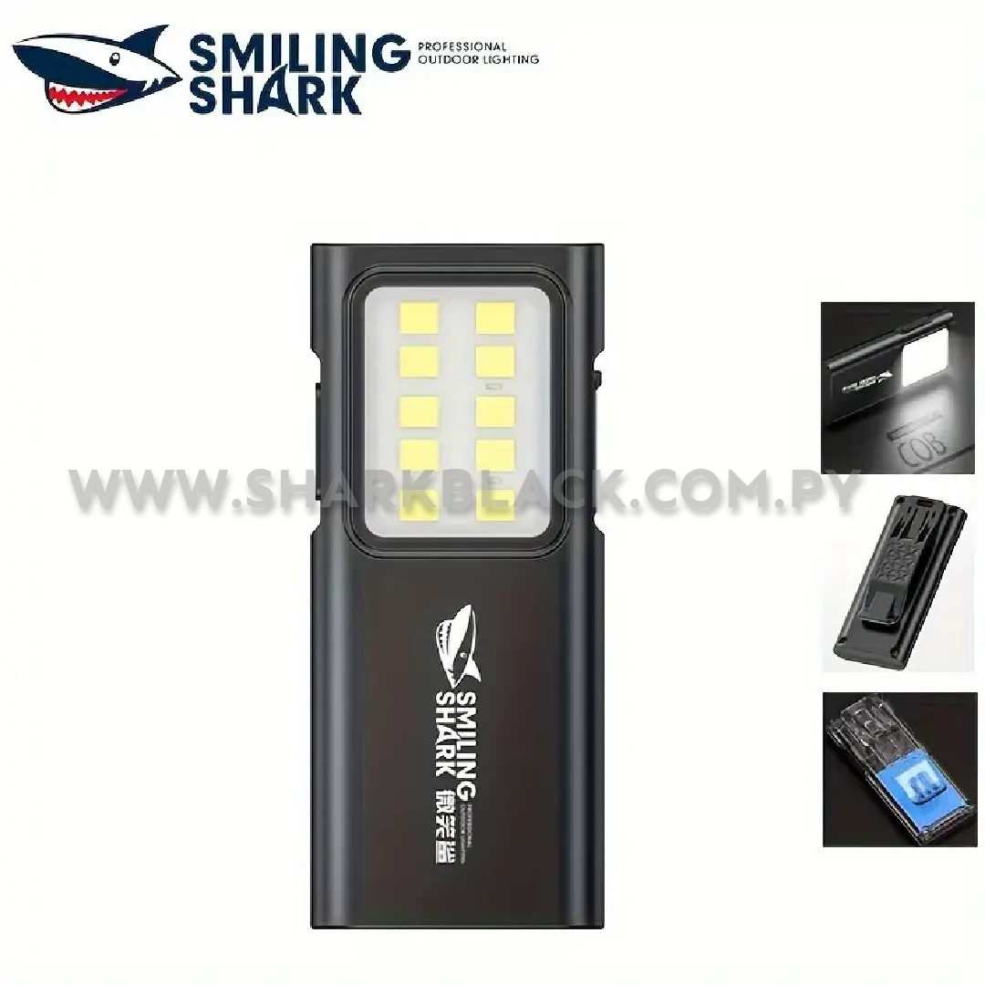 Linterna Shark Mini COB USB TIP-065 Recargable 4 Modos - Imagen 3