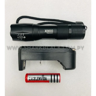 Linterna Excelenvida x900 Verde T9800W Recargable EV-960V