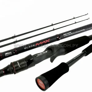 Caña de Pescar Max-Lure Black Max 2023 | 2 Tramos de Carbono