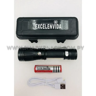 Linterna Excelenvida T9800W Recargable EV-545