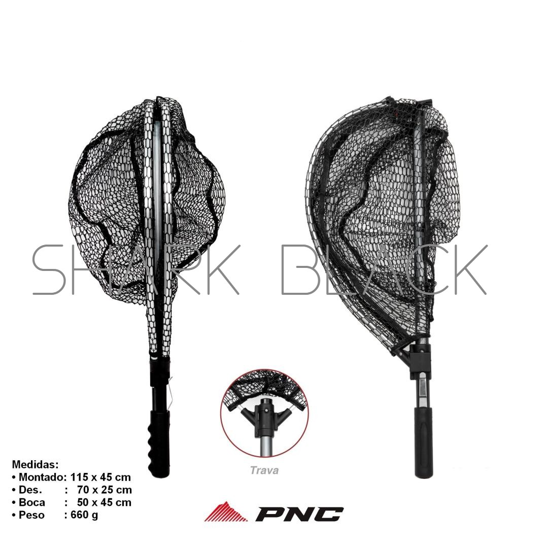 Passaguá PNC Retrátil 45 BKTO – Red Plegable para Pesca en Orilla y Embarcación - Imagen 3