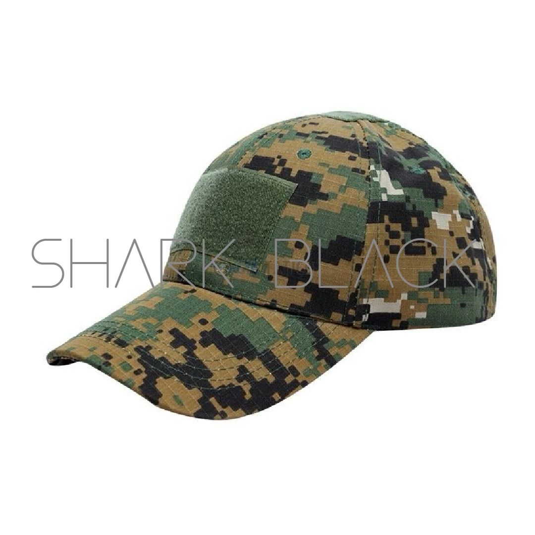 Gorra Militar Camuflada SNP0691-W Táctica con Velcro