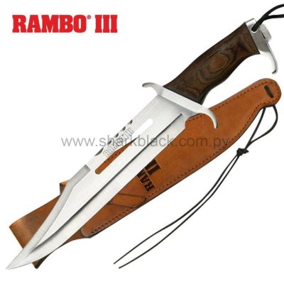 Cuchillo Rambo III First Blood 42CM con Funda AH1295