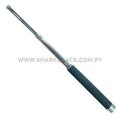 Bastón Retráctil Metálico – 3 Secciones – 65 cm