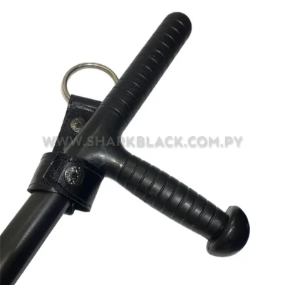 Porta Tonfa de Cuero – Funda con Anilla Metálica