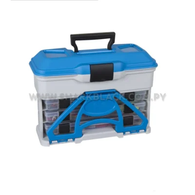 Caja de Pesca Flambeau T3 – Organizador Profesional Multiuso - T3 (celeste/crema)