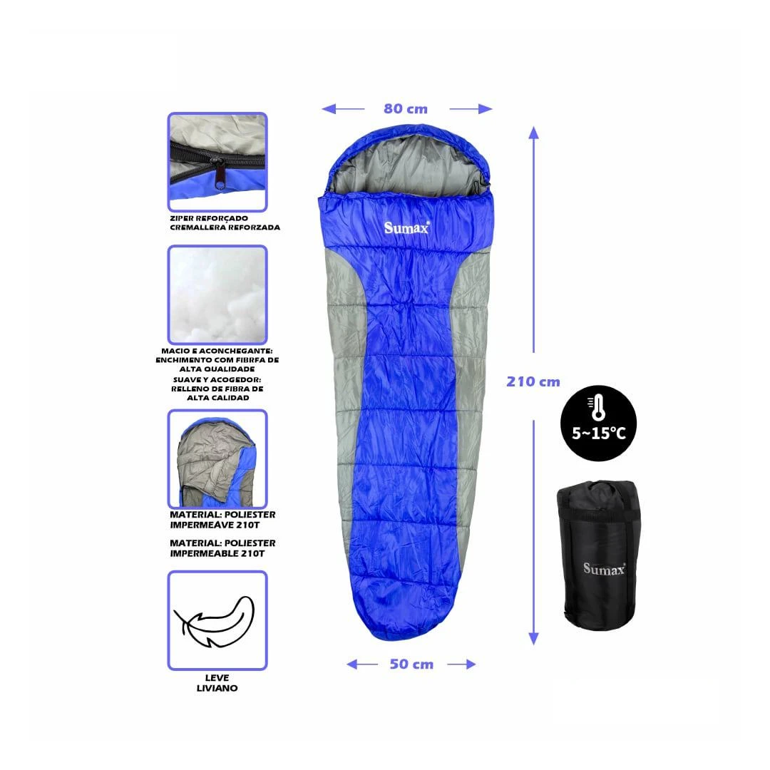 Saco de Dormir Sumax – SACO-3 - Imagen 3