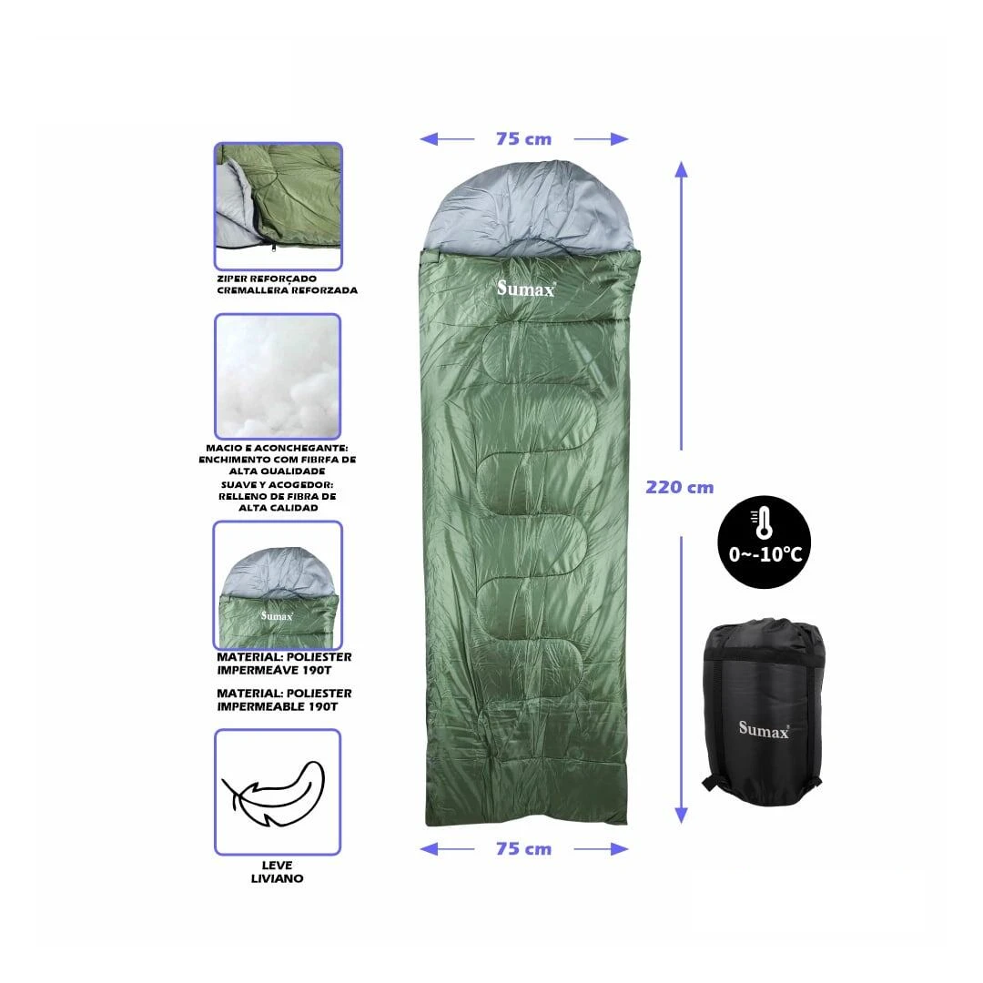 Saco de Dormir Sumax – SACO-6 - Imagen 3