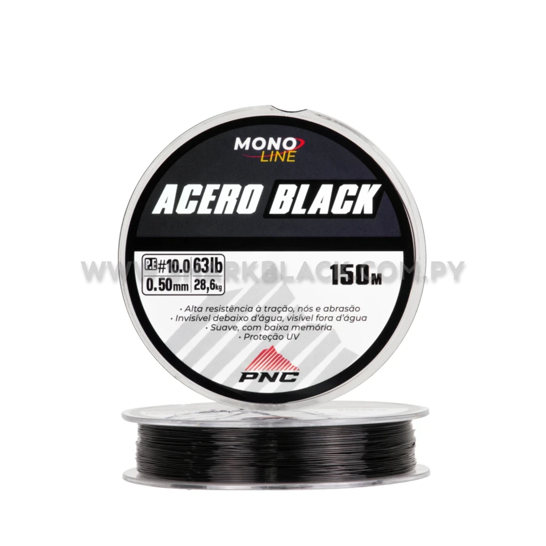 Línea PNC Acero Black 300m (0.15 a 0.60 mm) - Imagen 2