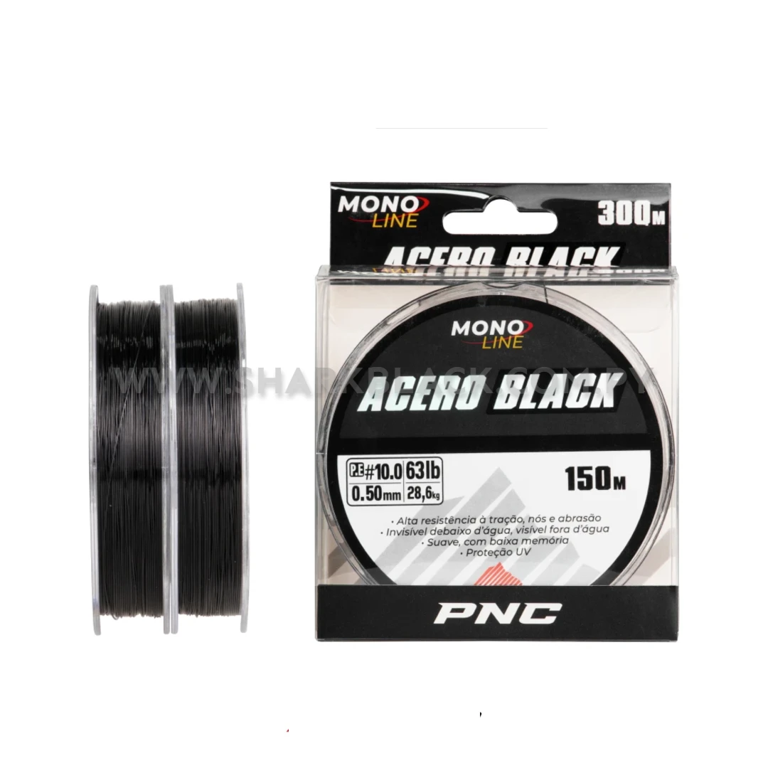 Línea PNC Acero Black 300m (0.15 a 0.60 mm)