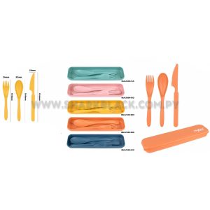 Juego de Cubiertos Portátil MaxGo MA-2504