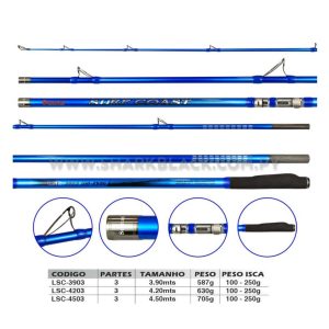 Vara Sumax Surf Coast LSC para Pesca de Playa