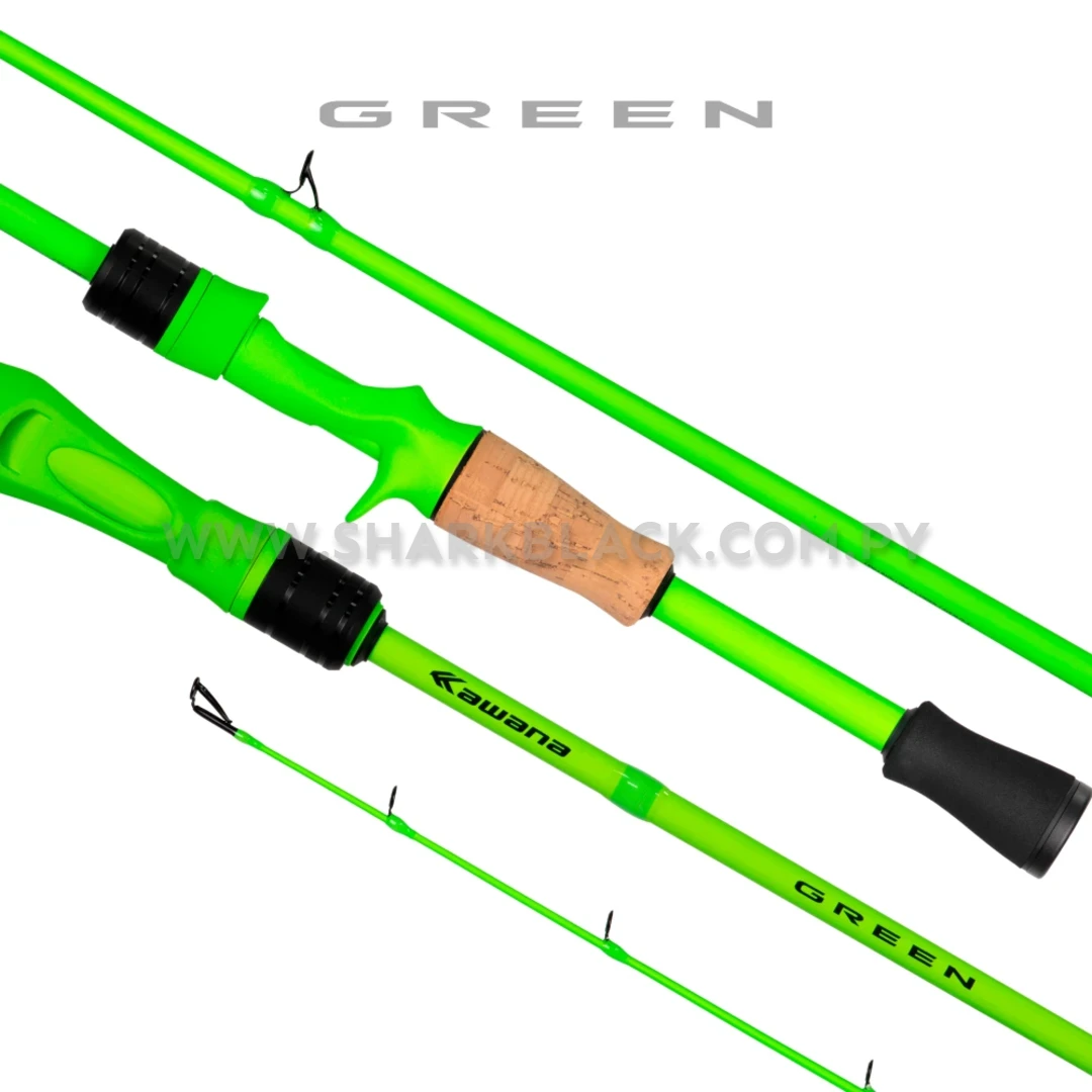 Vara de Pescar Kawana Green Carbono