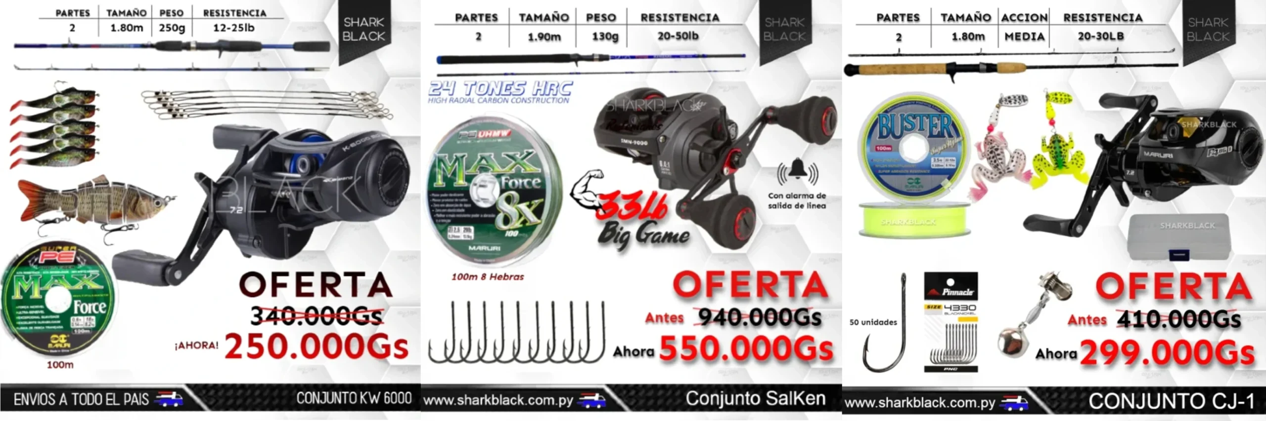 KIT DE PESCA