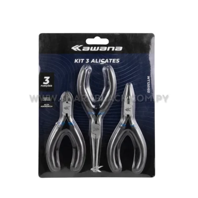 Kit 3 Alicates Kawana 4.5" – 11,40 cm WT120103