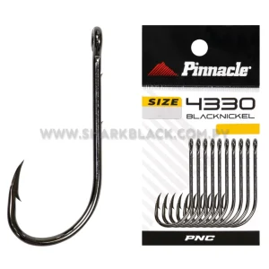 Anzuelo Pinnacle 4330 Black Cartela x50