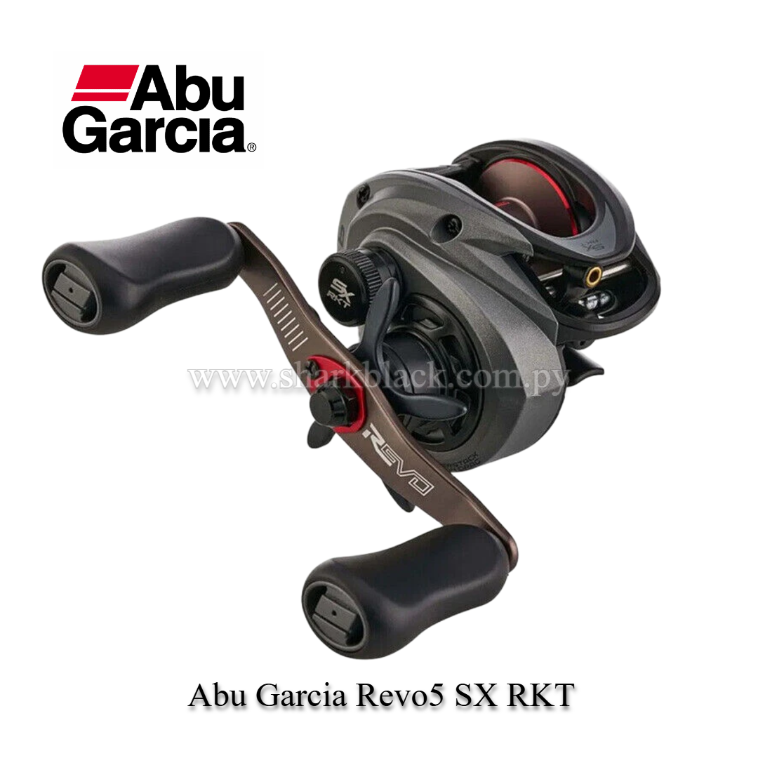 Reel Abu Garcia Revo5 SX RKT derecho e izquierdo para pesca deportiva
