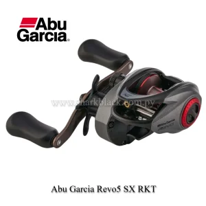 Reel Abu Garcia Revo5 SX RKT derecho e izquierdo para pesca deportiva