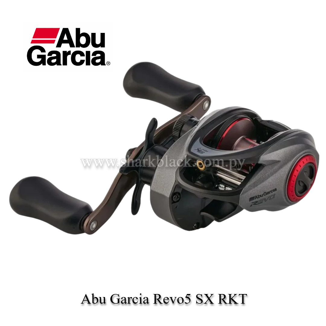 Reel Abu Garcia Revo5 SX RKT derecho e izquierdo para pesca deportiva