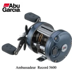 Reel Abu Garcia Ambassadeur Record RCN-6601HC lado izquierdo para pesca