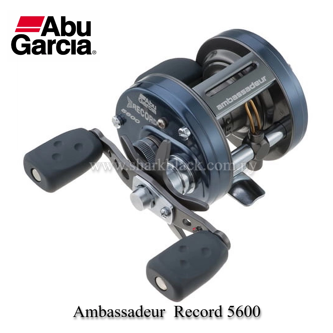 Reel Abu Garcia Ambassadeur Record 6600 y 6601 | Shark Black