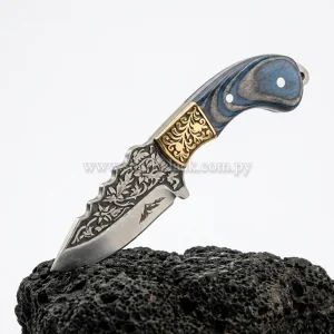 Cuchillo MaxGo 2509 19.5 cm con funda para camping y pesca