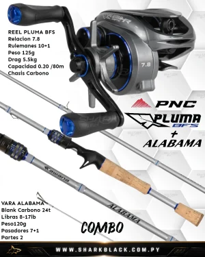 Combo Pluma BFS + Vara Alabama Kawana