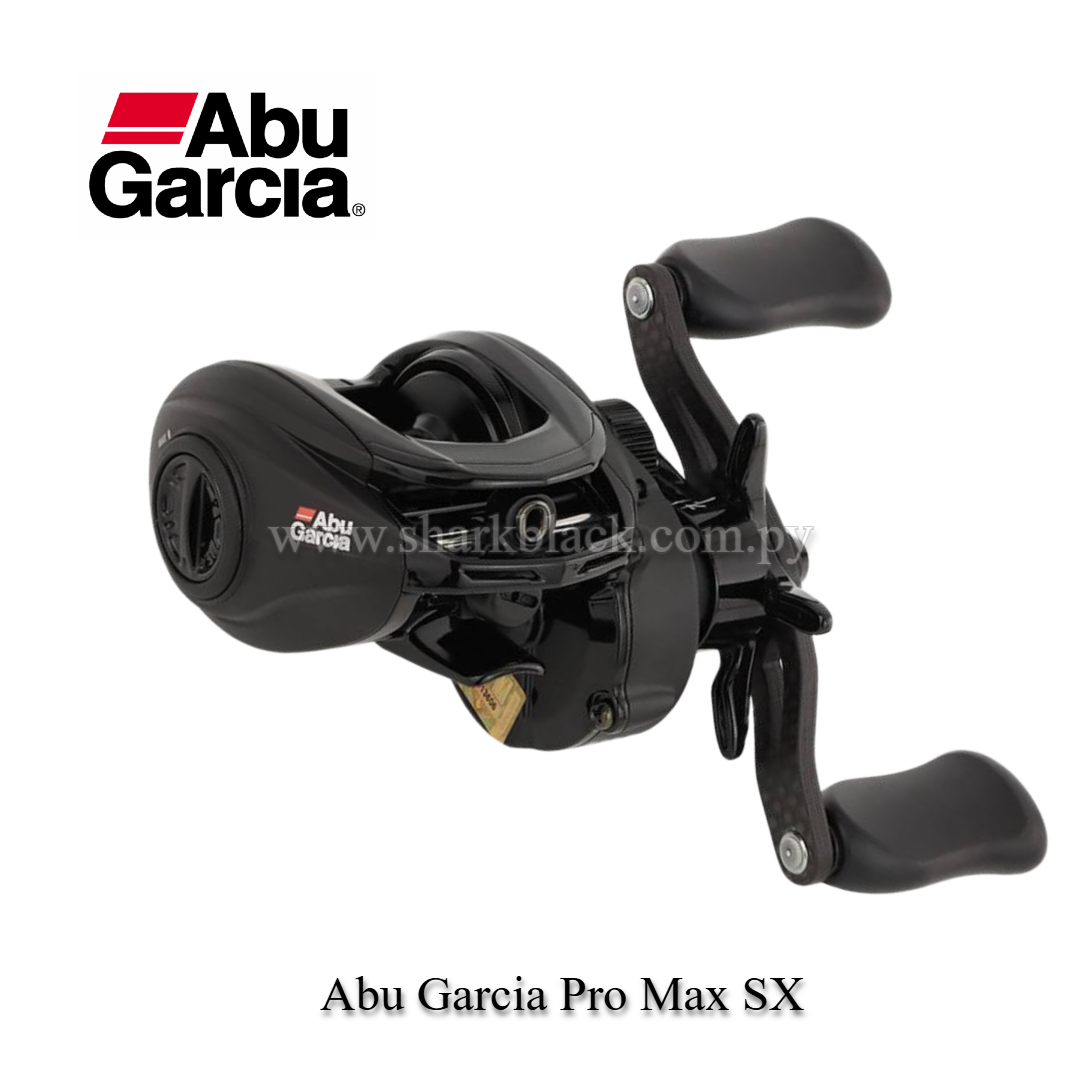Reel Abu Garcia Pro Max SX perfil bajo derecho e izquierdo para pesca deportiva