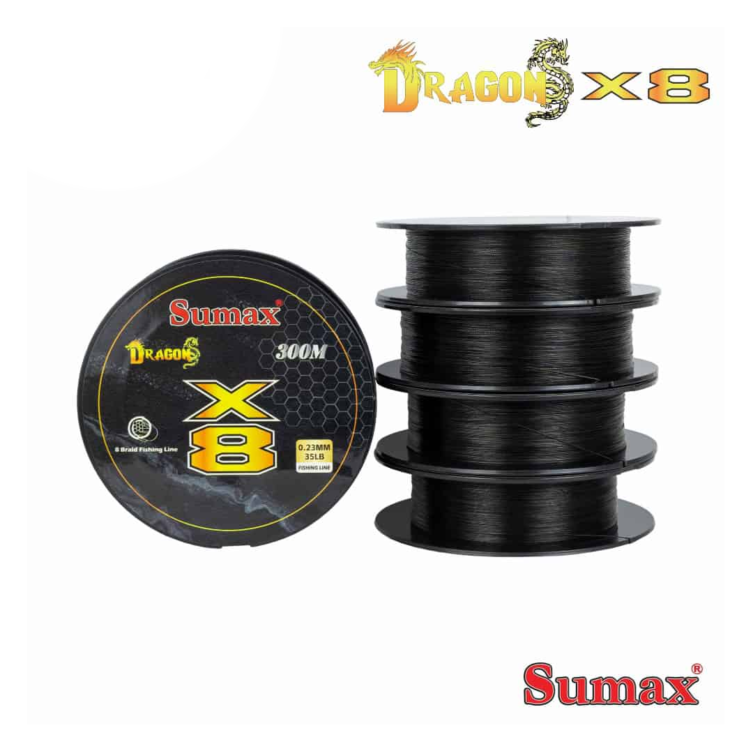 Multifilamento Sumax Dragon X8 300m - Imagen 3