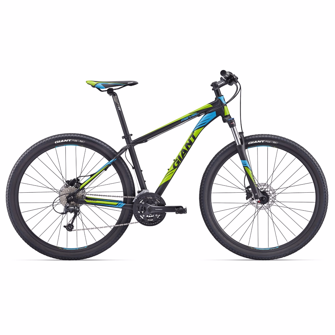 Giant Revel 1 aro 29 negra con verde y azul