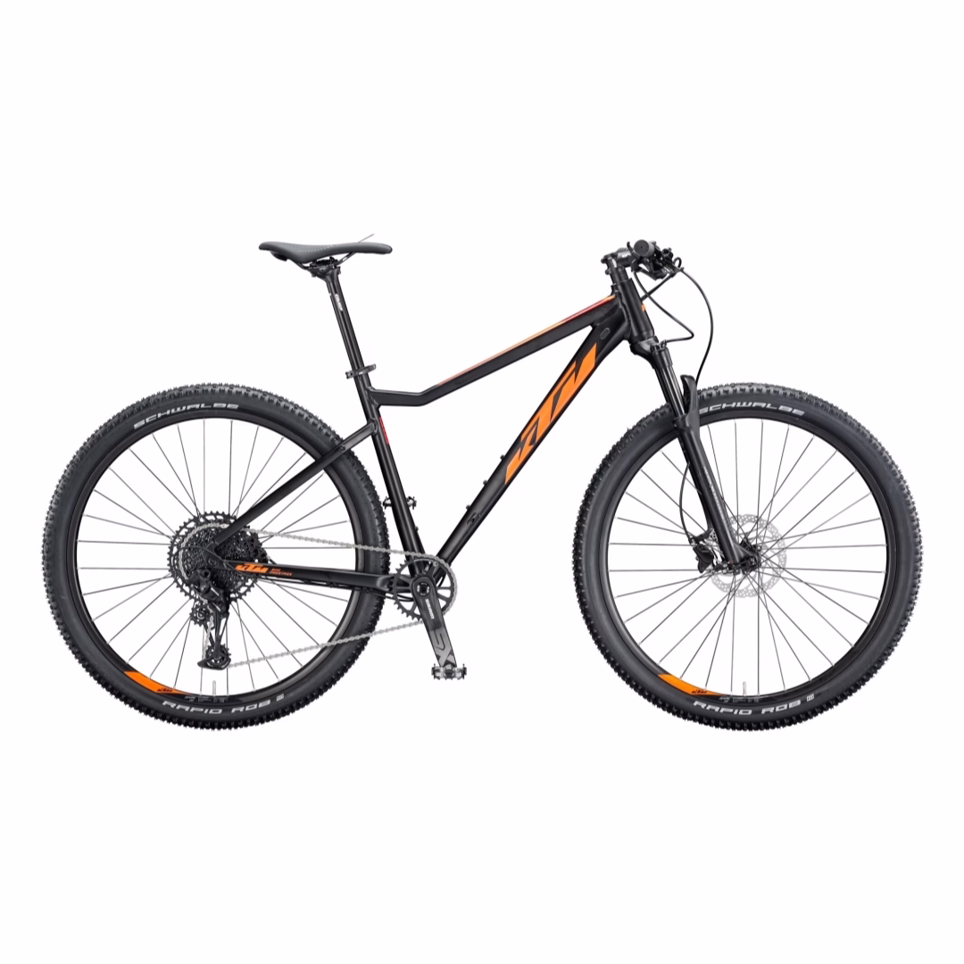 KTM Ultra 1.9 aro 29 negra con naranja