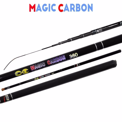 Vara Telescópica Magic Carbon 3,60m – Carbono 24T