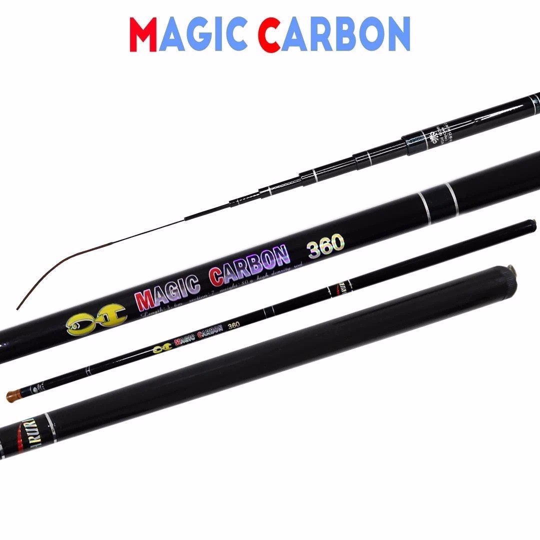 Vara Telescópica Magic Carbon 3,60m