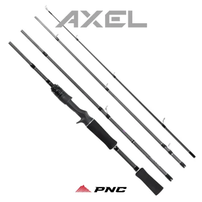 Vara PNC Axel Travel para Carretilla – 4 Partes – Pasadores Fuji – 1,83 m