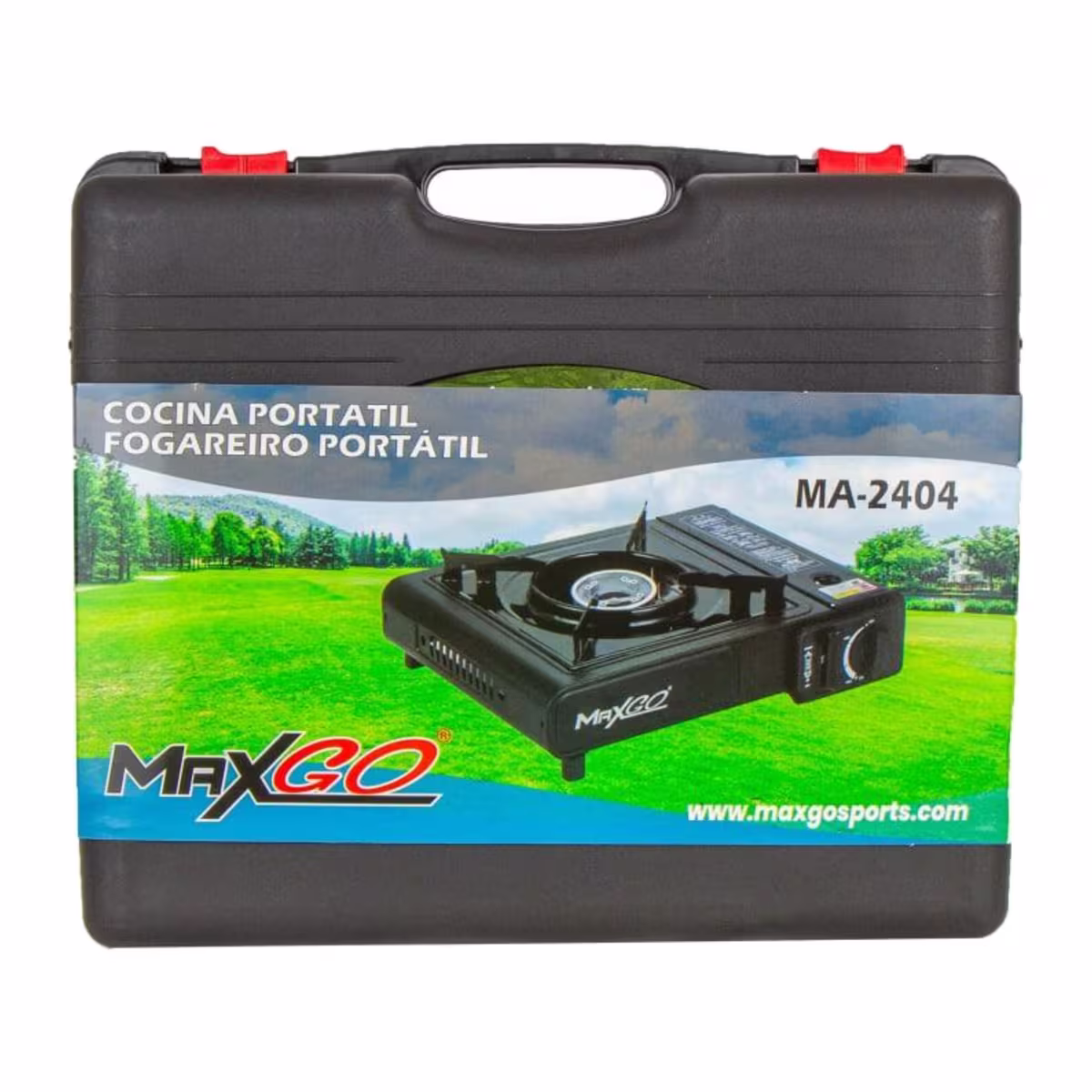Cocina a Gas Portátil MaxGo – Encendido Electrónico, 2,8 KW – vista 4