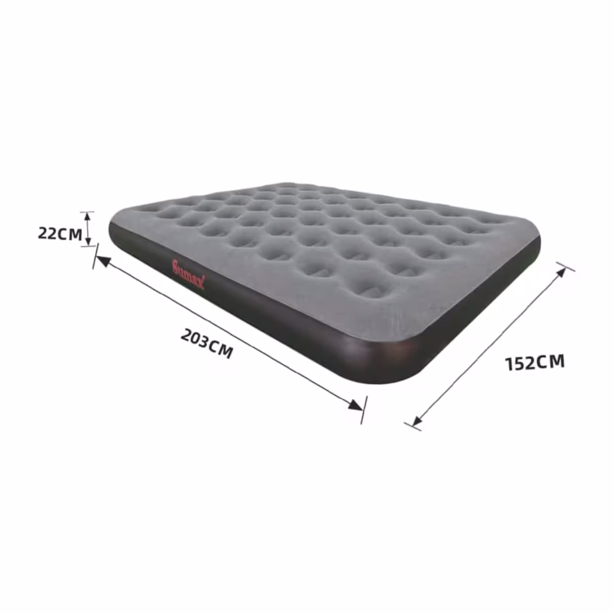 Colchón Inflable Queen Sumax – Coil-Beam, 203 x 152 x 22 cm – vista 2