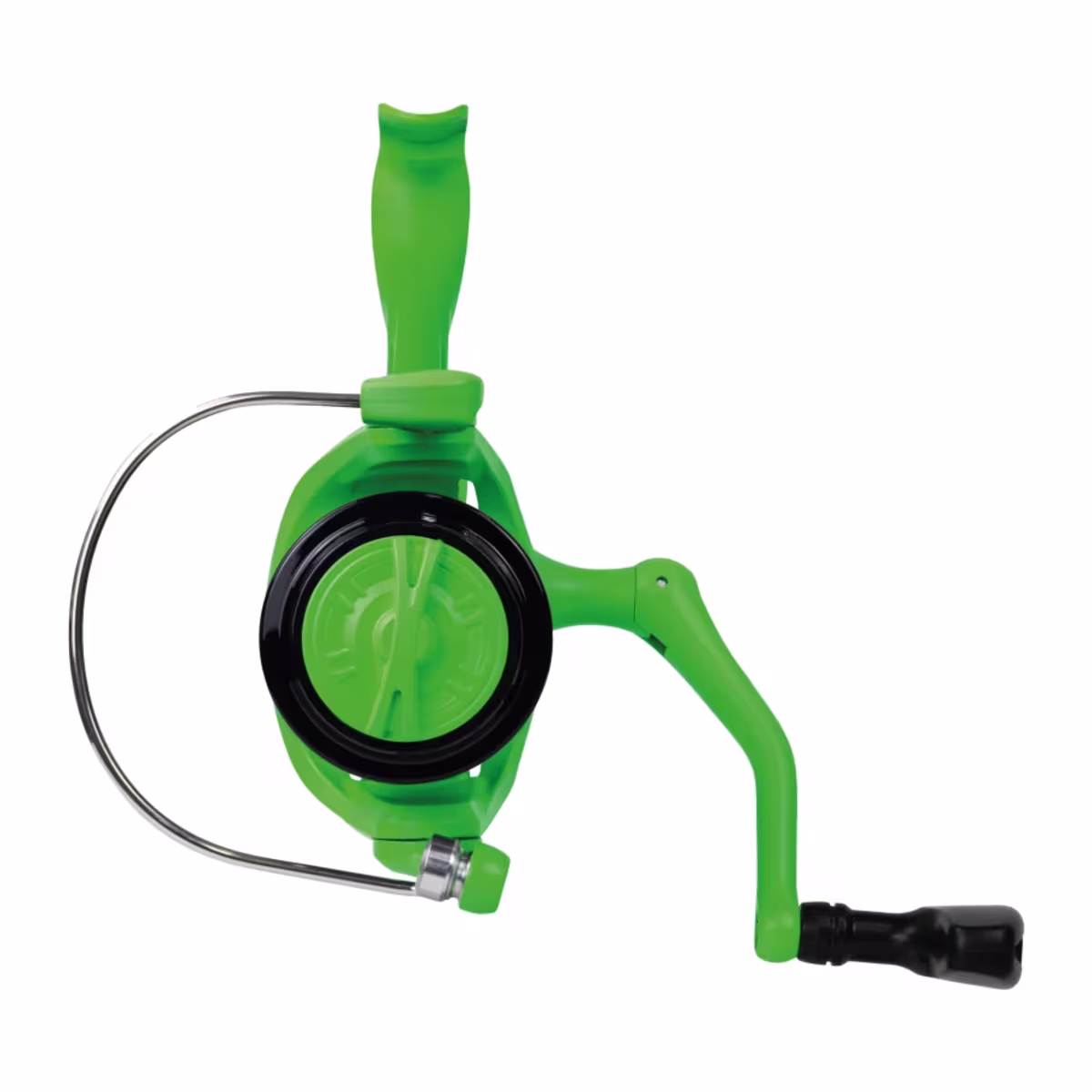 Vara Hanna de fibra de vidrio verde luminoso con empuñadura de EVA
