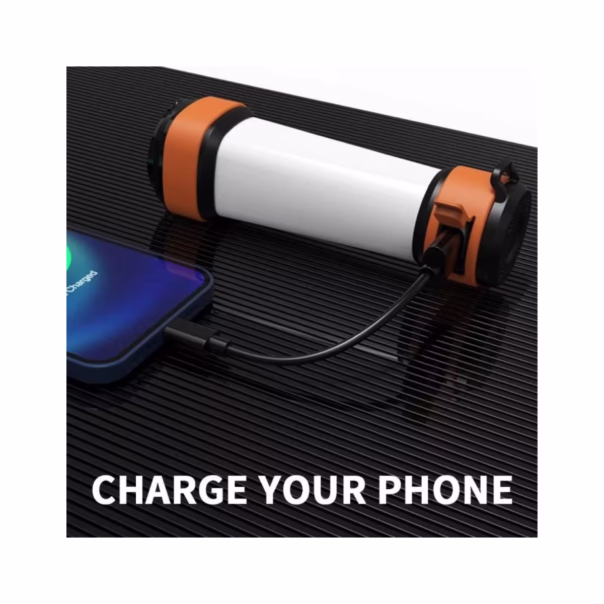Linterna de Camping Recargable Skywoods – 360°, Imán, Power Bank – vista 6