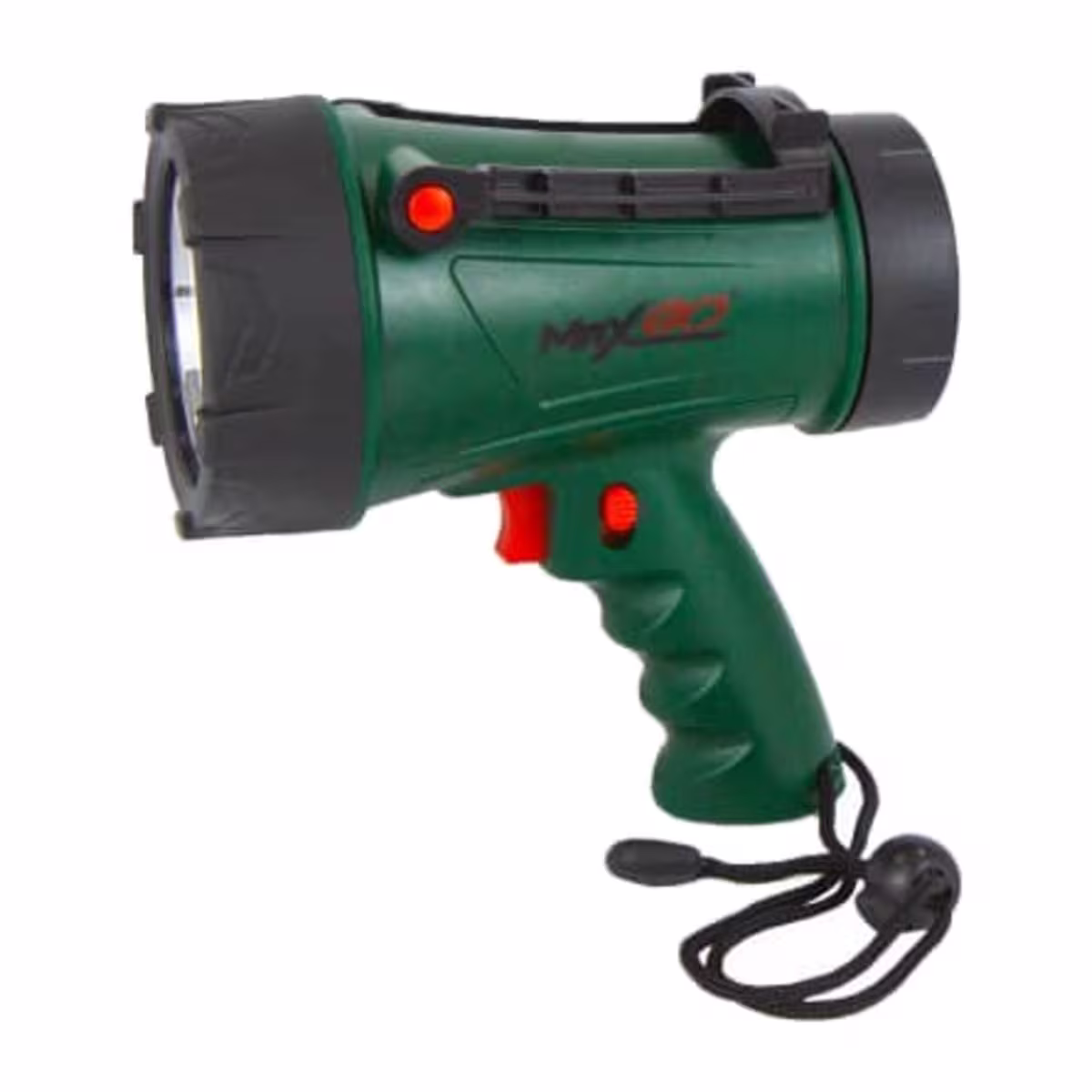 Linterna MaxGo 1200 lúmenes recargable con mango giratorio, IP68 y alcance de 250 m