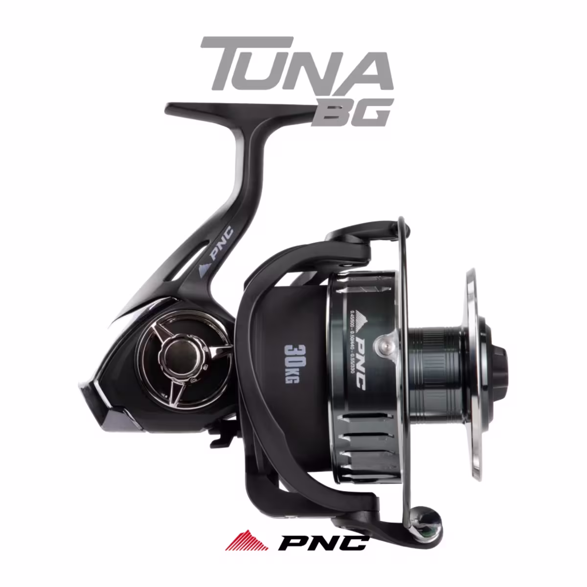 Carretel extra grande de aluminio anodizado del reel PNC Tuna BG 10000