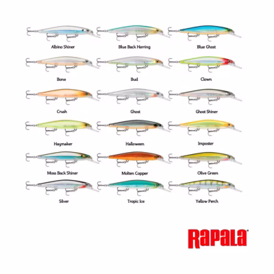Señuelo Rapala Shadow Rap Deep de media agua, 110 mm y 13 g, en varios colores